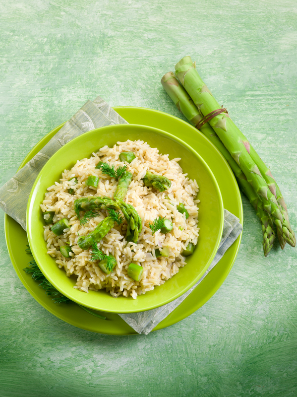 Eating Italian Style: risotto with asparagus