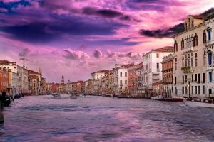 Venice at sunset