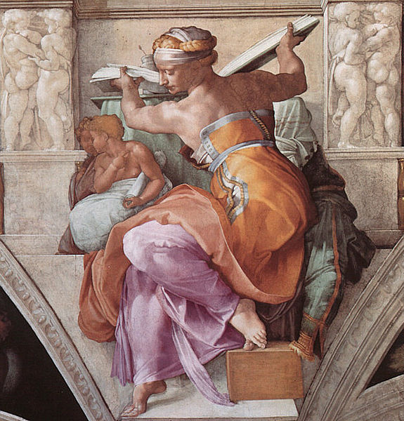 Libyan Sibyl in the Sistine Chapel