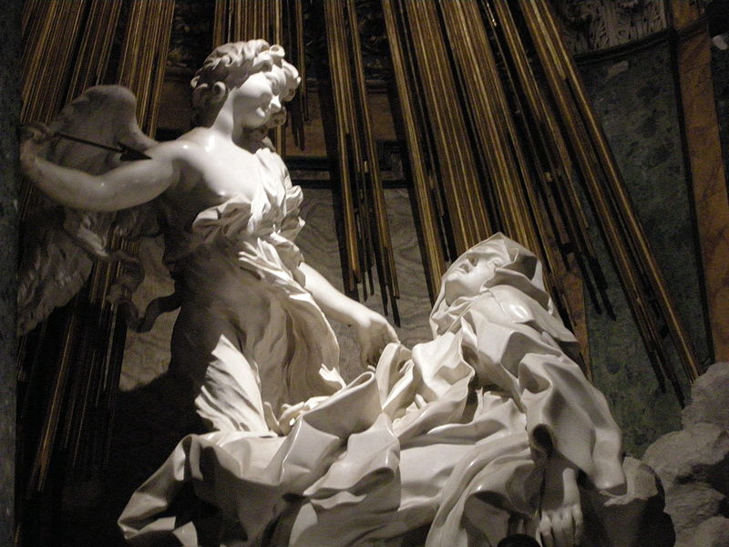 Sculpture of Saint Teresa by Bernini