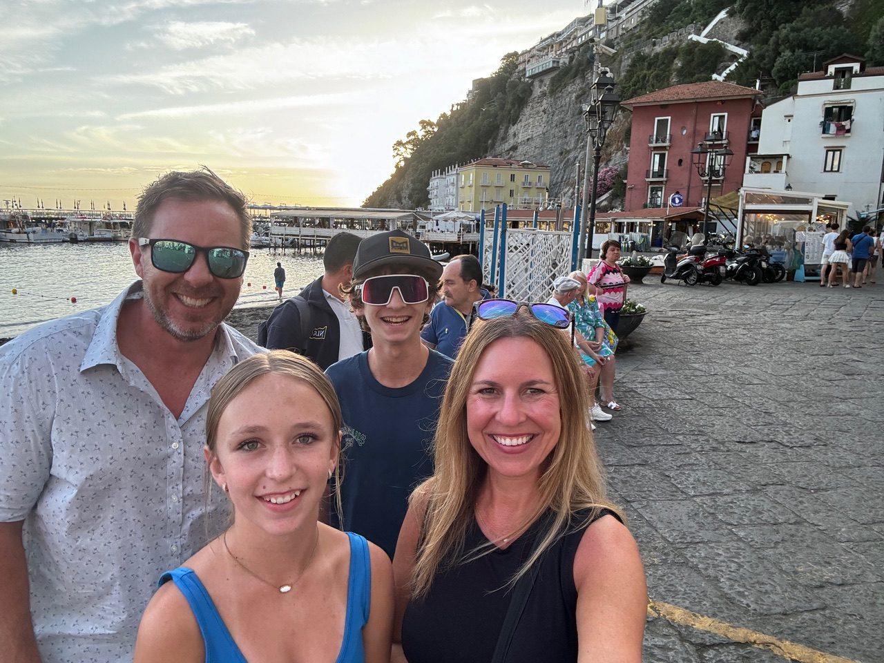 Family in Italy