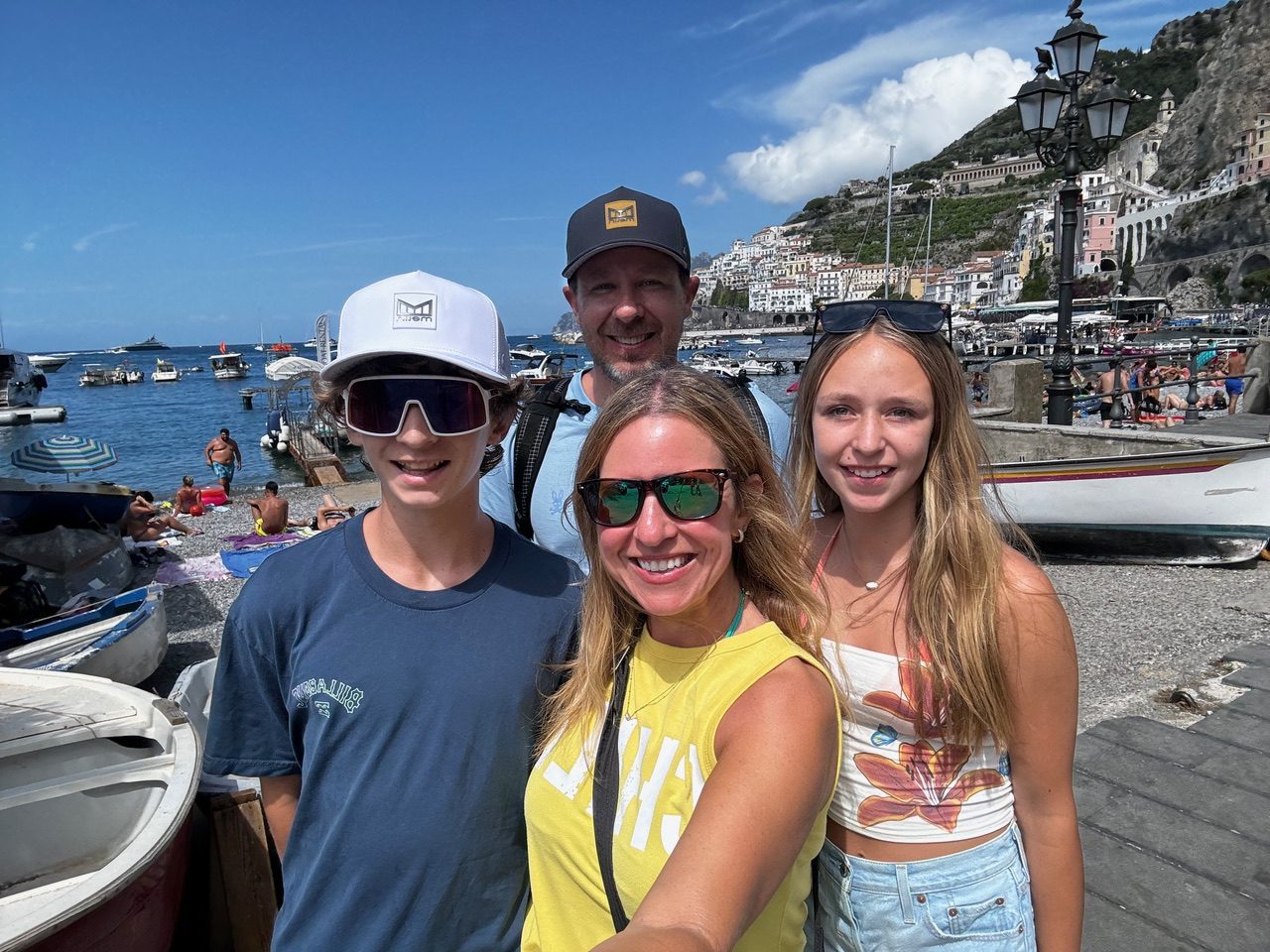 Family in Italy