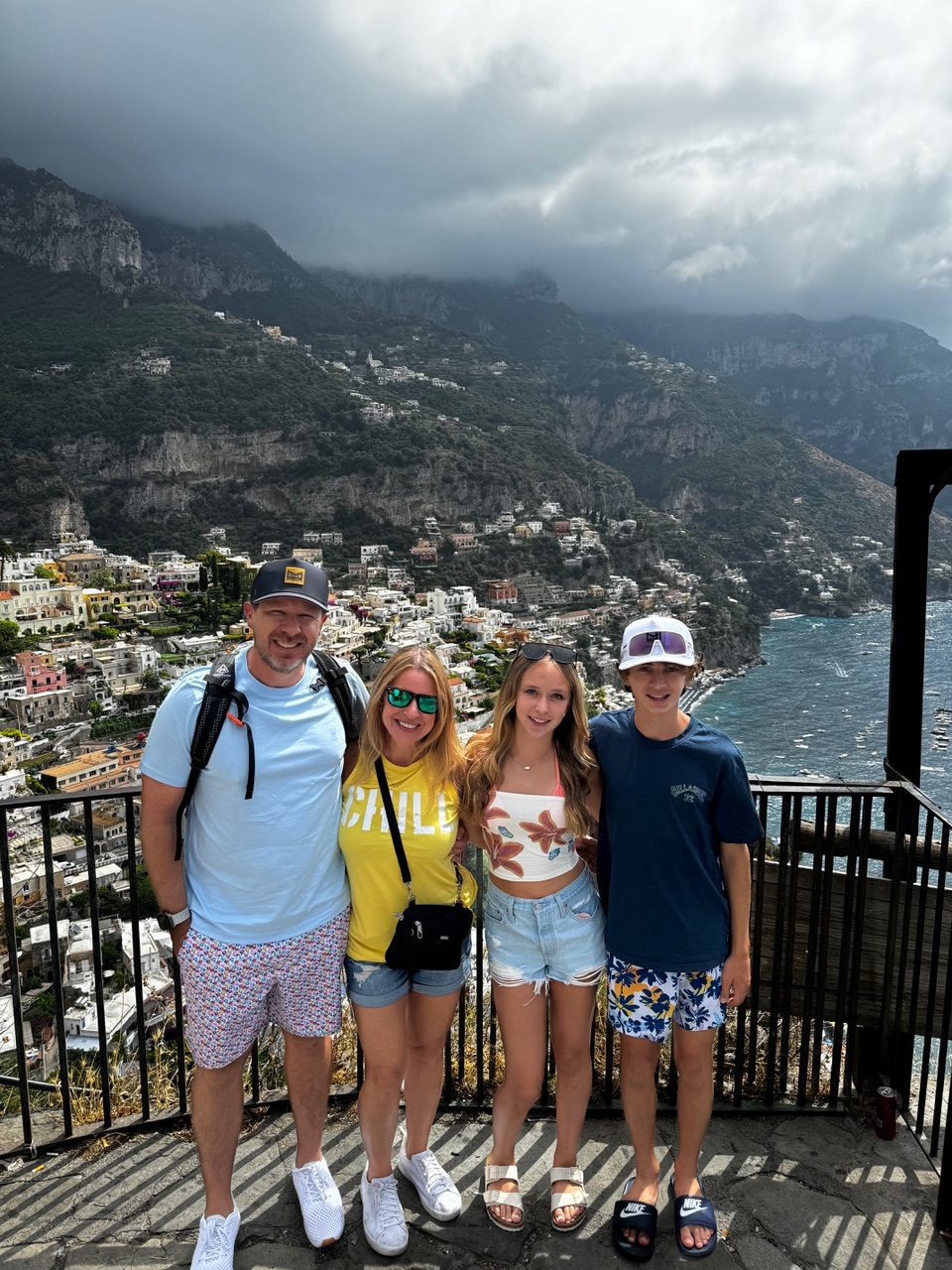 Family in Italy